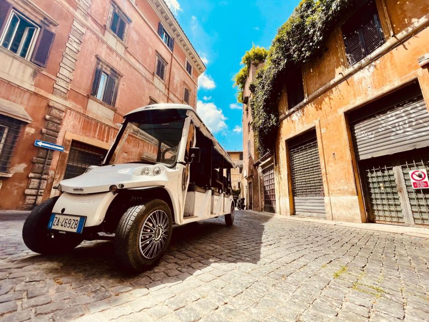 Rome: Golf Cart Tour the Very Best in 4 Hours - Logistics