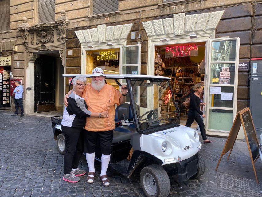 Rome: Highlights and Hidden Sights Golf Cart Tour - Suitability Considerations