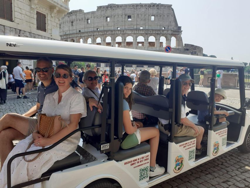 Rome in Golf Cart 7 Hours Unforgettable Full Immersion - Customer Reviews