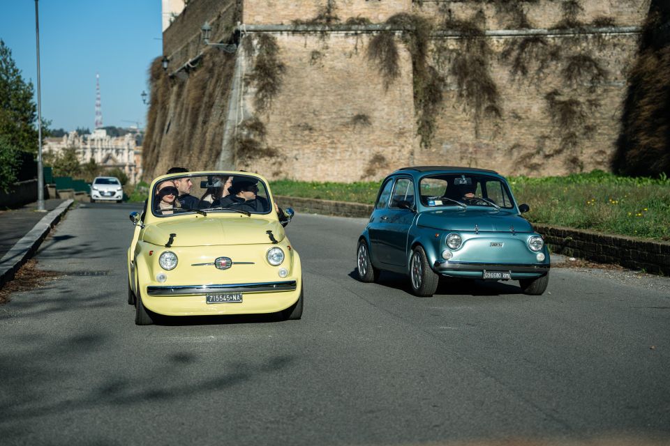 Rome: Self-Drive Fiat 500 Cabriolet Adventure - Roman Marvels and Wonders