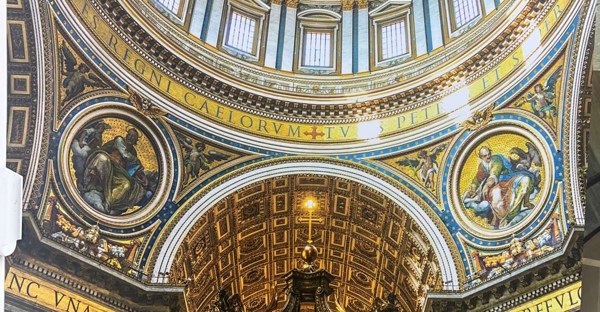 Rome: St. Peters Dome, Vatican Museum & Sistine Chapel Tour - Detailed Itinerary and Stops