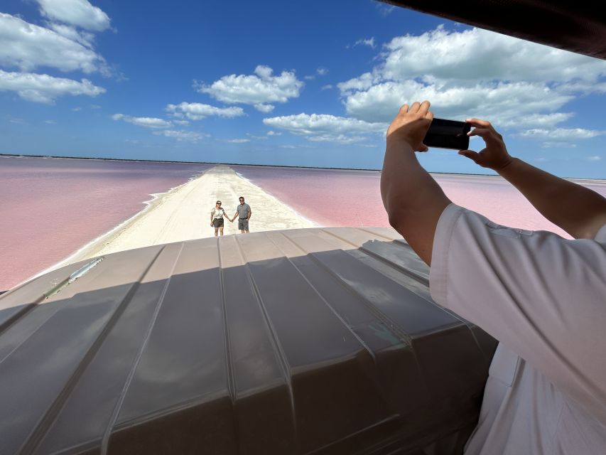 Safari Tour Around the Pink Lakes of Las Coloradas - Discovering the Rio Lagartos Biosphere