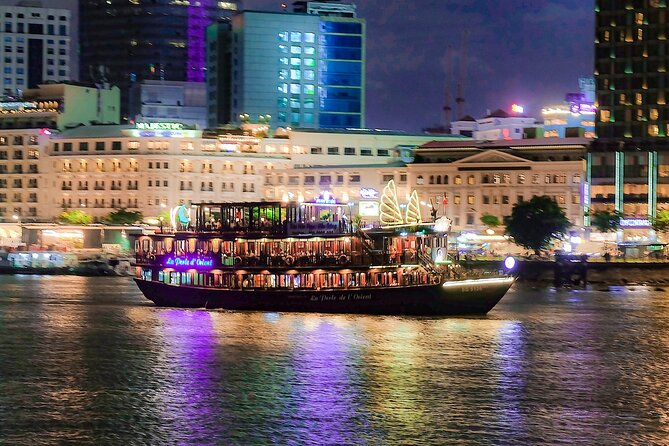 Saigon River Dinner Cruise: Buffet, Set Menu, Fine Dining (3hrs) - Included Amenities