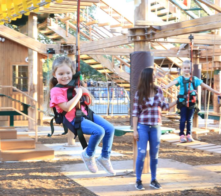 San Antonio: Twisted Trails Zip Rails, Ropes & Climbing Wall - Highlights of the Course