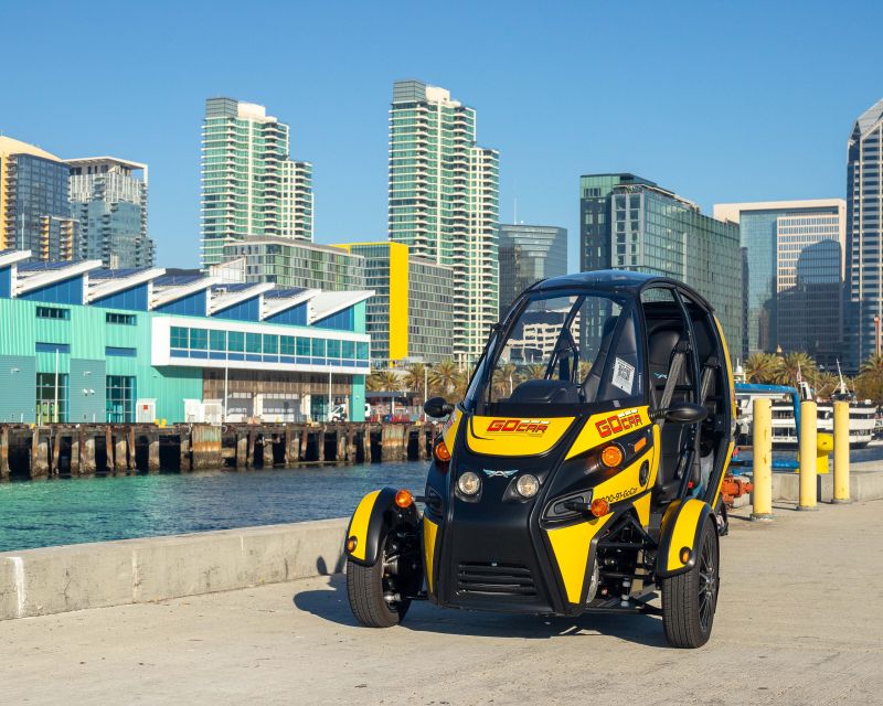 San Diego: Downtown Electric GoCar Rental - Meeting Point