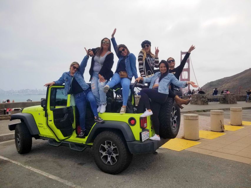 San Francisco: 2-Hour Private Jeep Tour at Night - Booking and Payment Process