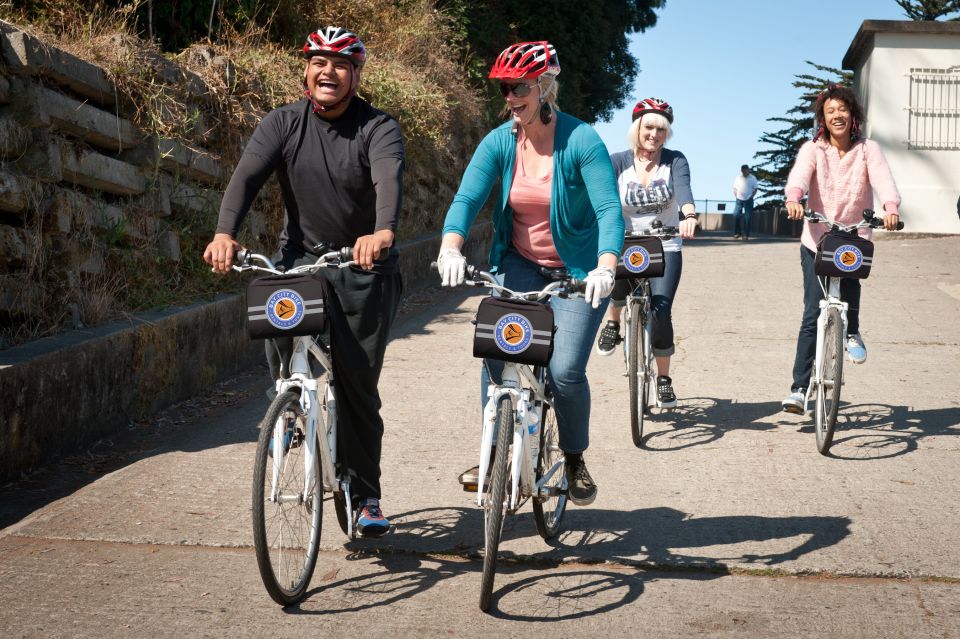 San Francisco: Private Bike Tour Over the Golden Gate Bridge - Guided Historical Commentary