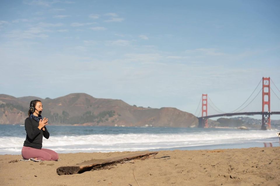 San Francisco: Silent Disco Yoga at Baker Beach - Schedule