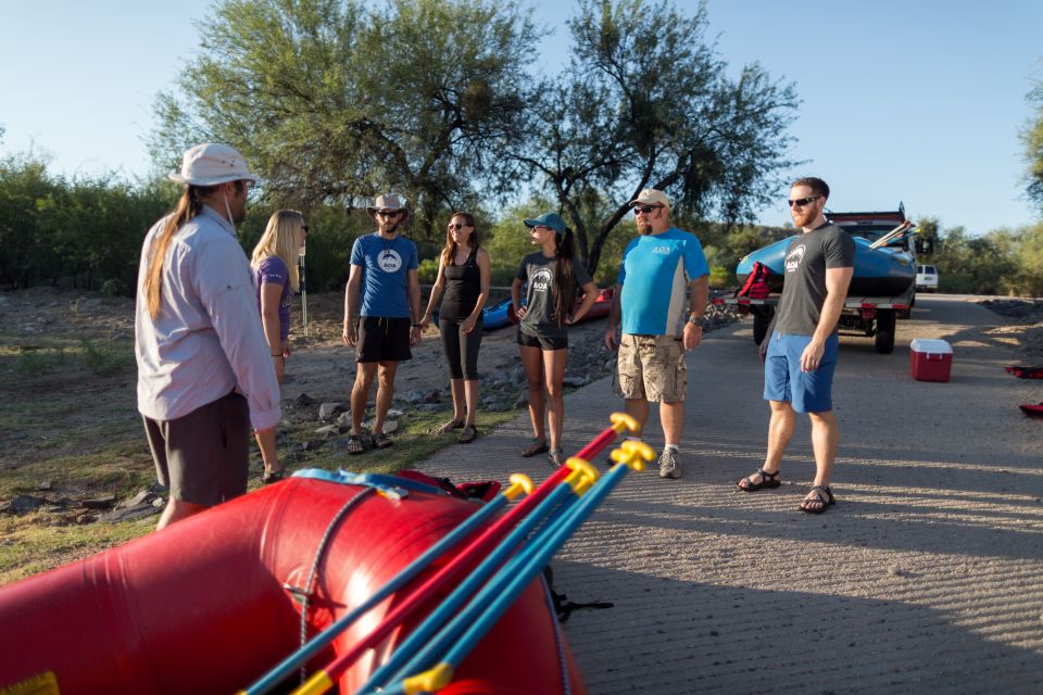 Scottsdale: Half-Day Lower Salt River Rafting Tour - Meeting Point and Logistics