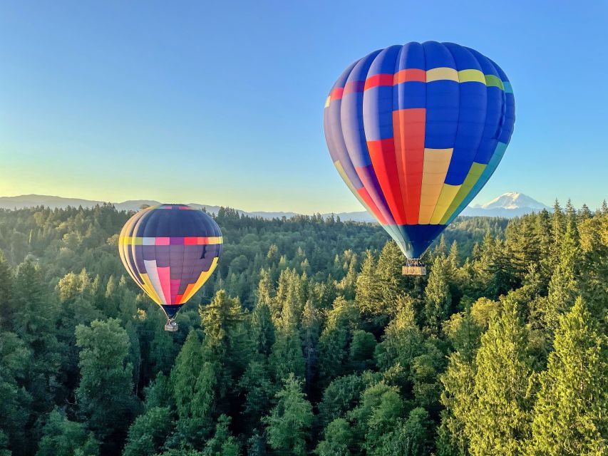 Seattle: Mt. Rainier Sunrise Hot Air Balloon Ride - Restrictions