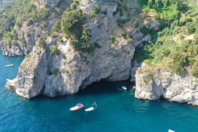 Small Group of Amalfi Coast Full Day Boat Tour From Positano - Free Time in Amalfi Coast Town