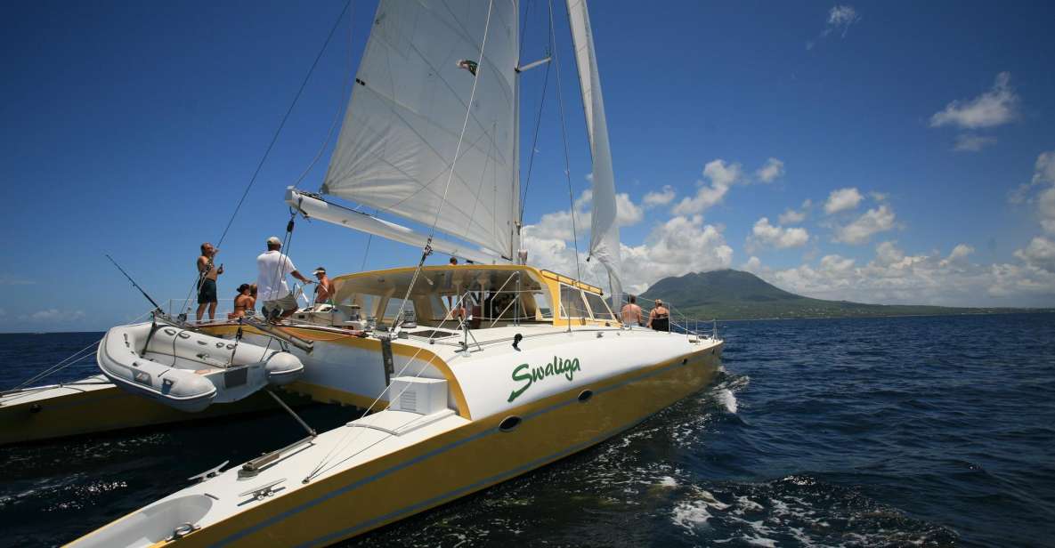 St. Kitts Full-Day Catamaran Cruise to Nevis - Onboard Amenities and Beverages