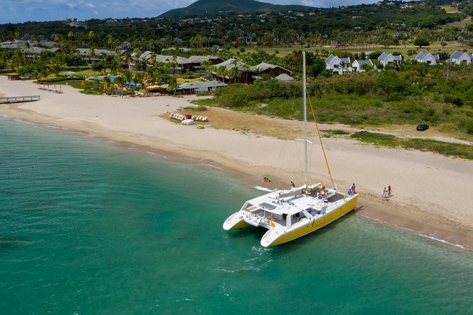 St Kitts Full Day Catamaran to Nevis - Sailing Aboard the Catamaran