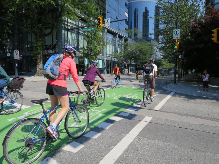 Stanley Park & Downtown Vancouver Morning Bike Tour - Tour Inclusions