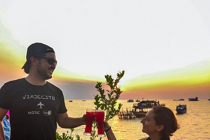 Sunset Dinner and Drinks With a Floating Village Cruise - Transportation and Guide