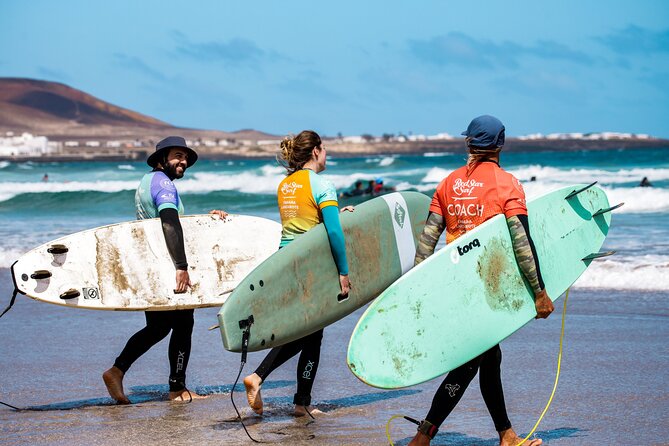 Surf Lesson for Beginners in Famara: Introduction in Surfing - Meeting Point and Directions