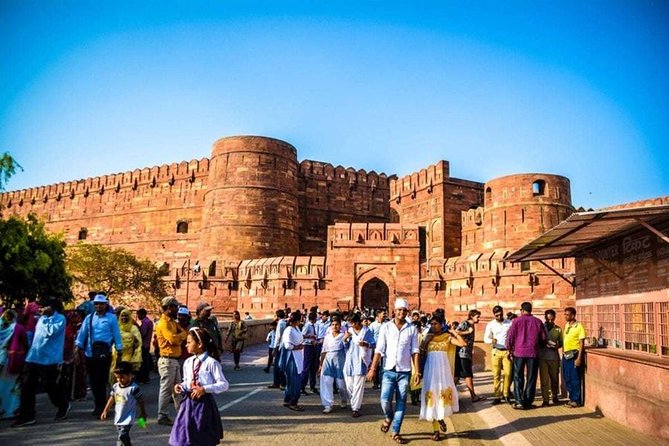Taj Mahal With Mausoleum and Agra Fort E Tickets & Guide - Confirmation and Lowest Price