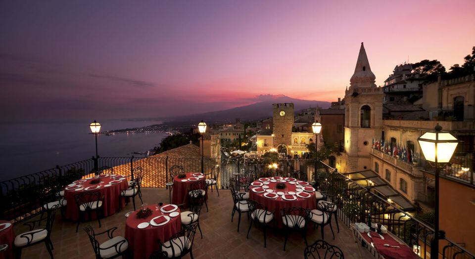 Taormina: Sunset Walking Tour & Aperitif on Rooftop Terrace - Booking and Cancellation Policy