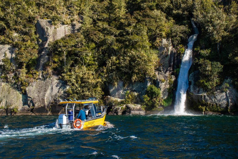 Taupo: Lake Taupo Western Bays Catamaran Tour With Bush Walk - Inclusions and Exclusions