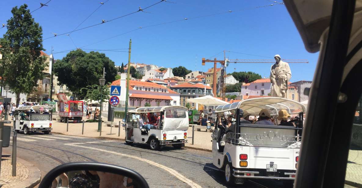 Tuk Tuk Half Day Tour in Lisbon With Food and Drinks - Tour Highlights