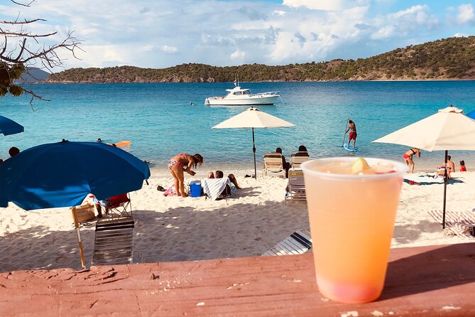 US Virgin Islands Island Hop & Food Boat Tour - Floating Taco Boat Visit