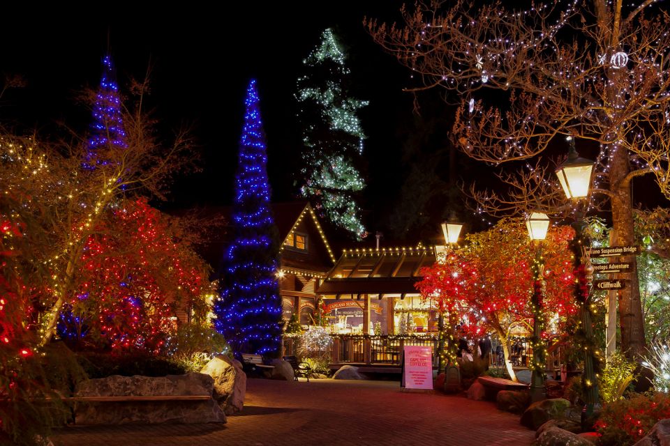 Vancouver and Capilano Suspension Bridge Canyon Lights - Highlights and Inclusions