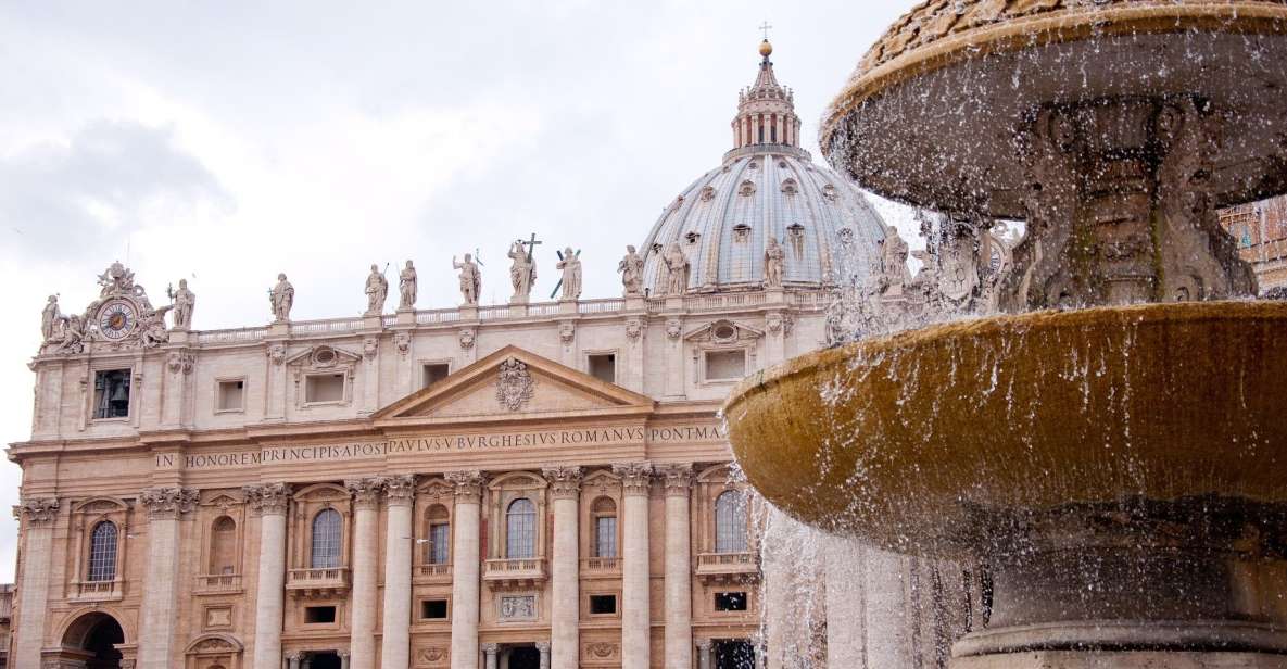 Vatican Museums, Sistine Chapel Tour & St. Peters Basilica - Accessibility