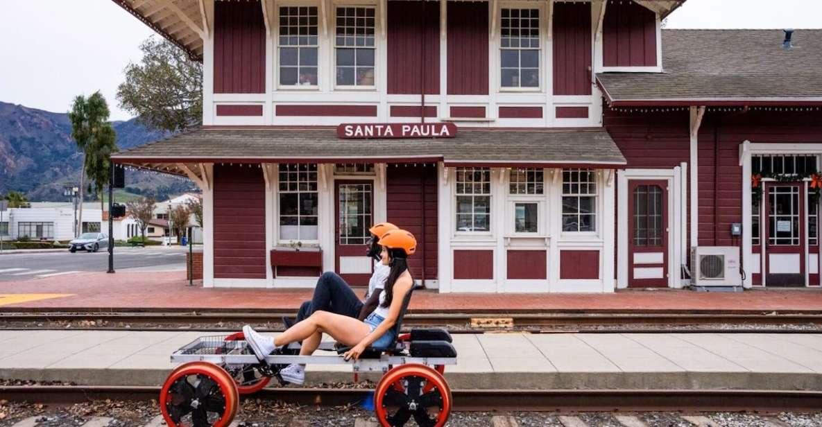 Ventura: Rail Bike Guided Tour With Farm Stand Stop - Meeting Point Details