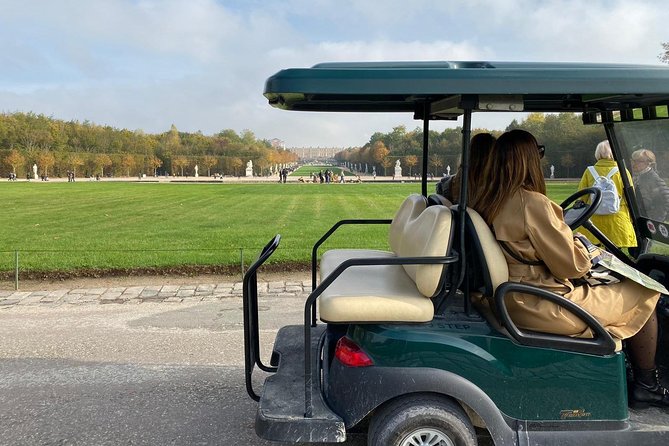 Versailles Royal Palace & Gardens Private Tour by Golf Cart - Golf Cart Experience