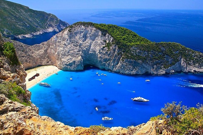 VIP Full Day Tour Shipwreck Blue Caves and Top View - Key Highlights