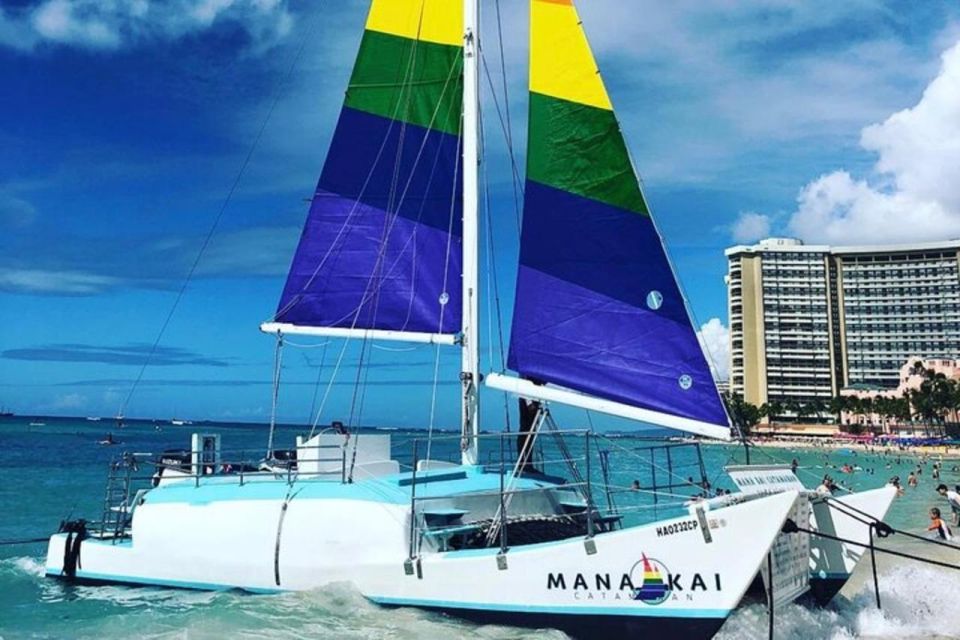 Waikiki: Tradewind Sail Catamaran Adventure - Itinerary