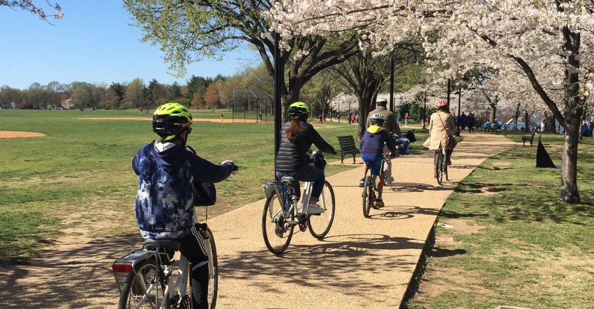 Washington DC: Cherry Blossom Festival Tour by Bike - Visit the FDR Memorial