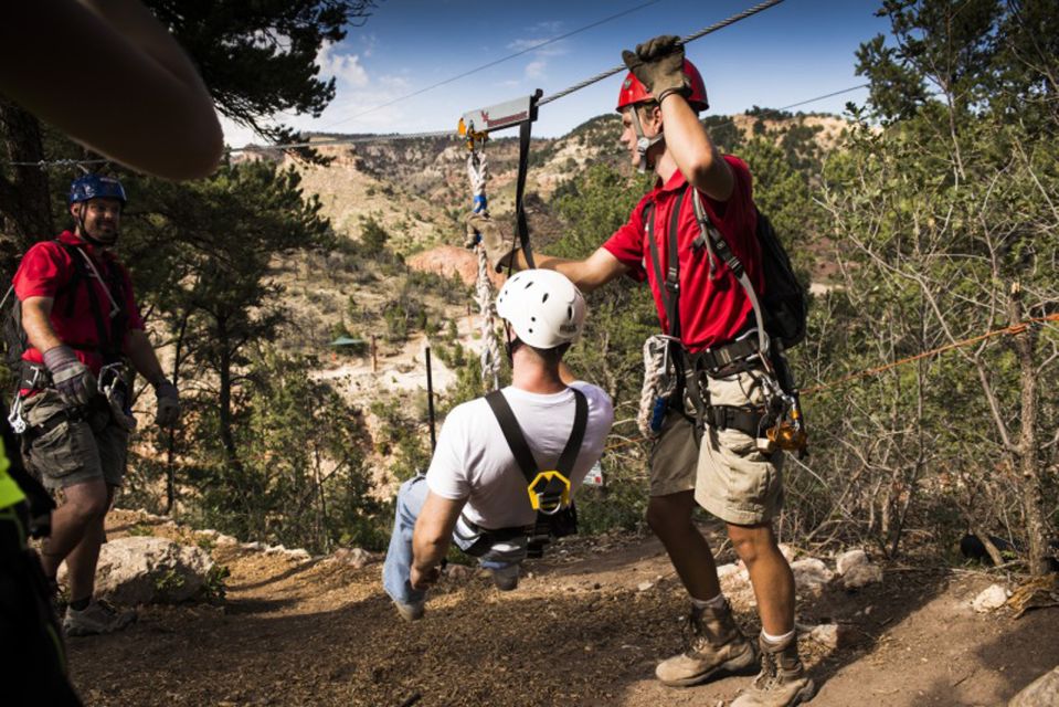 Zipline Tour: Colo-Rad - Terrain and Zipline Details