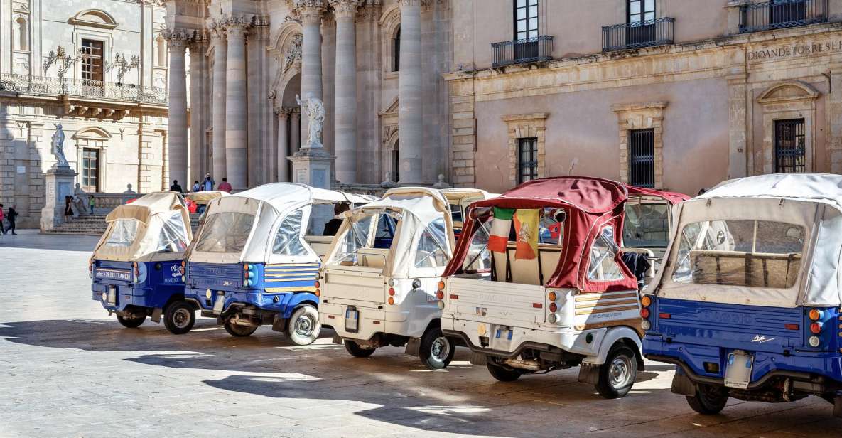 1 Hour Tuk Tuk Tour in Siracusa - Cancellation Policy