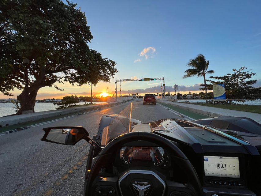 24 Hour Slingshot Rental Miami - Vehicle Features