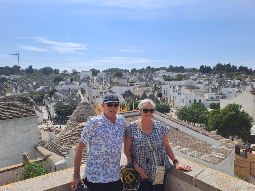 Alberobello E-Bike Tour With Visit to a Donkey Farm - Admiring the Trulli Structures