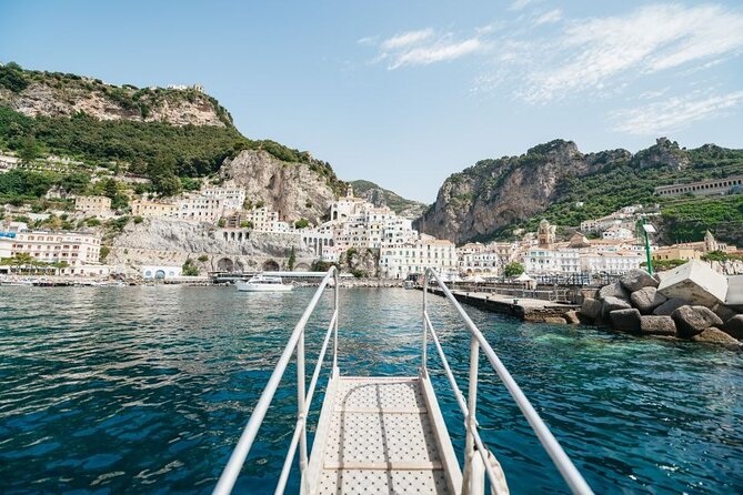 Amalfi Shared Tour (9:00am or 11:15am Boat Departure) - Independent Exploration