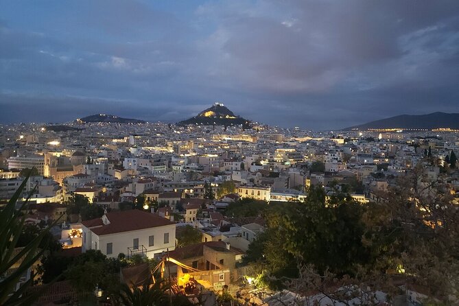 Athens at Night Small-Group Walking Tour With Dinner - Ancient Roman Forum and Stoa