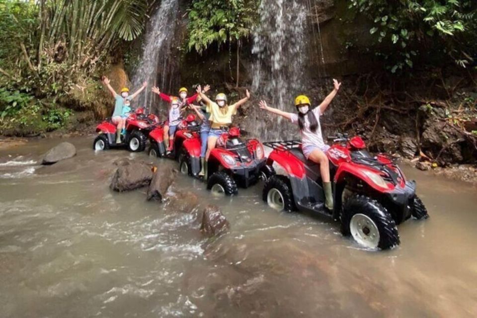 Bali: Ubud ATV Quad Bike & White Water Rafting Tour - Hearty Lunch at Rice Paddy Café