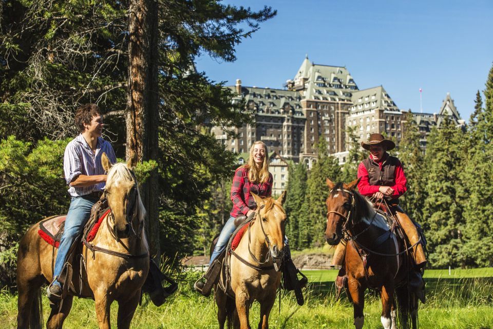 Banff: 4-Hour Sulphur Mountain Intermediate Horseback Ride - Horseback Riding Instruction and Safety Guidelines