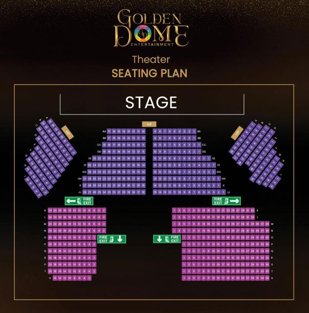 Bangkok: Golden Dome Cabaret Show Entry Ticket - Deluxe and VIP Ticket Options