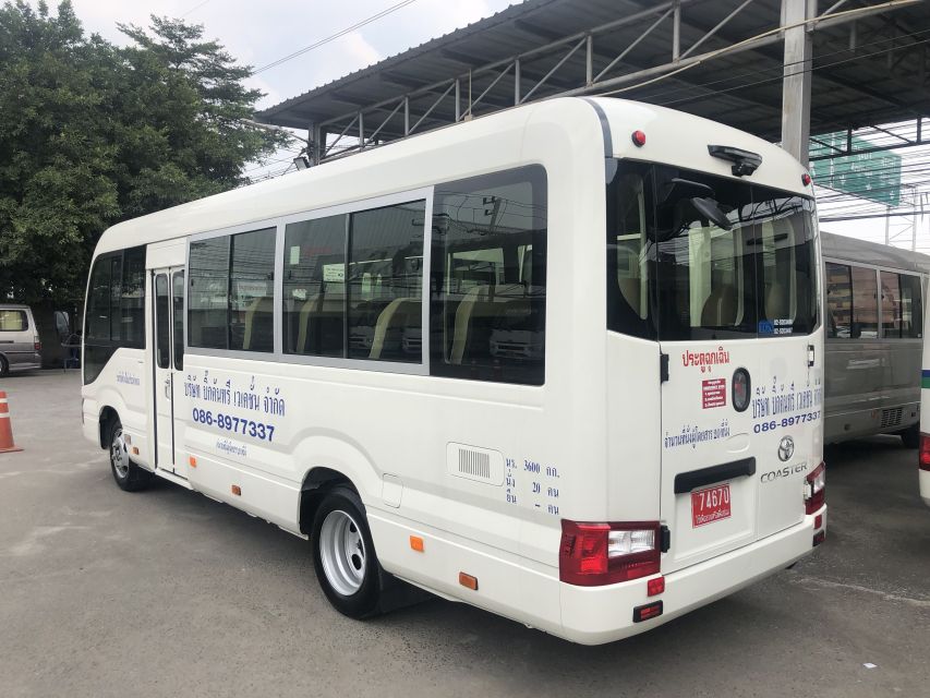 Bangkok: Private Mini-Coach Rental With Guide - Inclusions and Exclusions