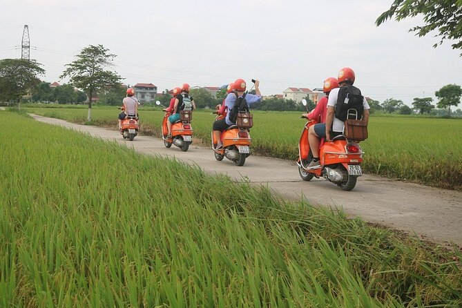 Beautiful Female Riders Vespa Red River Countryside Tour 5 Hours - Booking Details