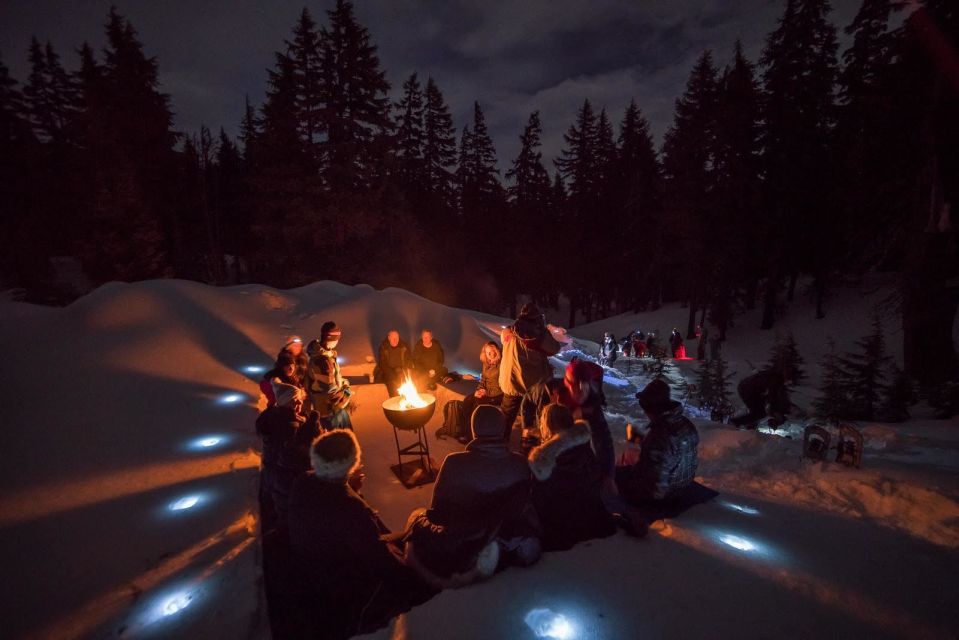 Bend: Cascade Mountains Snowshoeing Tour and Bonfire - Meeting Point