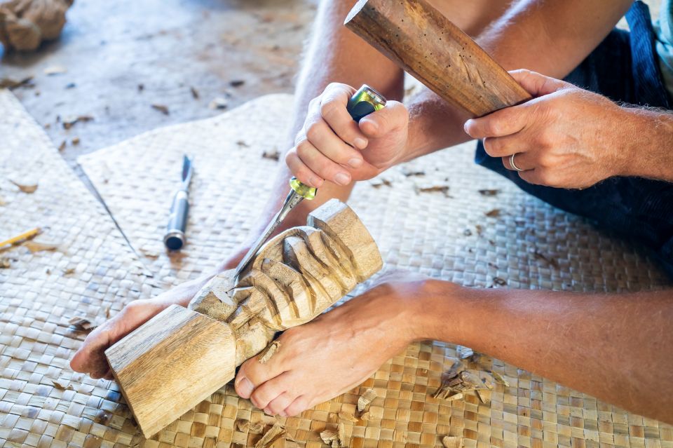 Big Island: Tiki Carving Workshop - Workshop Includes