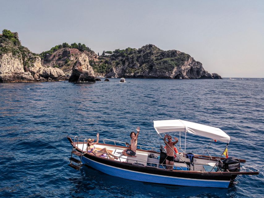 BOAT TOUR FROM TAORMINA & SNORKELING HALF-DAY - Exploring the Taormina Coast