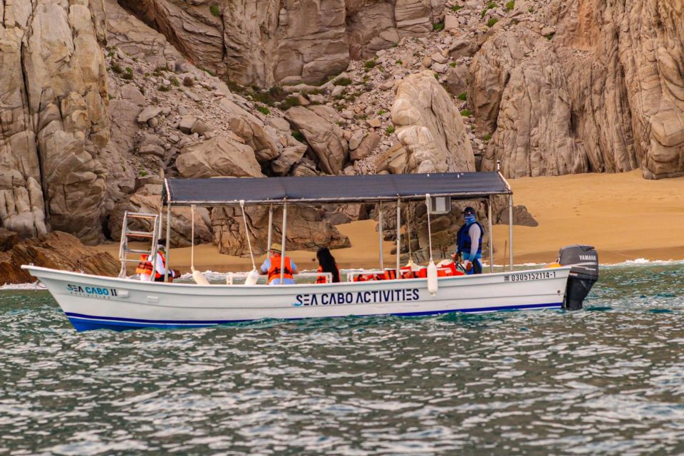 Cabo San Lucas: Glass Bottom Boat Tour to the Arch - Possible Whale Sightings