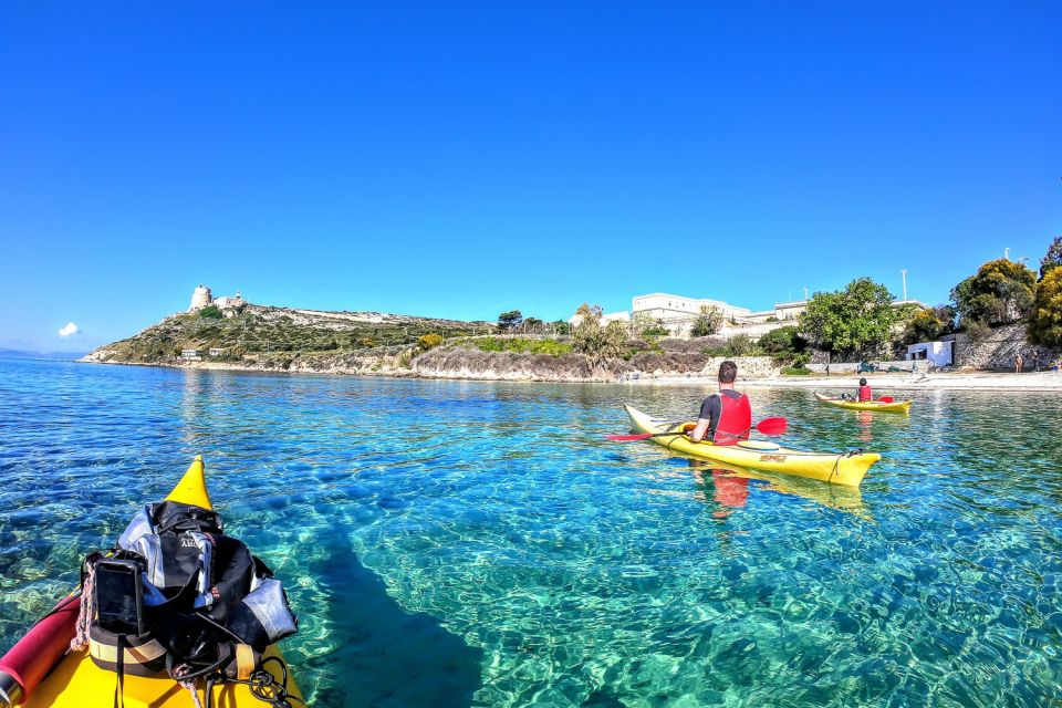 Cagliari: Exclusive Small Group Kayak Tour at Devils Saddle - Small Group Adventure