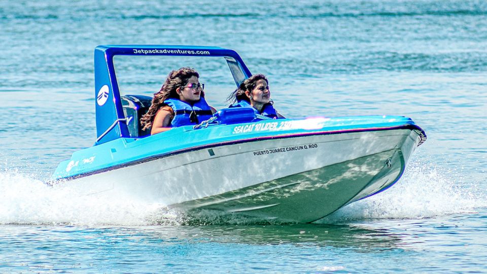 Cancun: Snorkel + Speed Boat + Mangrove = Jungle Tour 🚤 - Punta Nizuc National Park