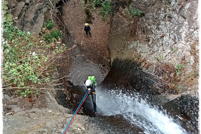 Canyoning in Rainforest: the Hidden Waterfalls of Gran Canaria - Provided Gear and Snacks